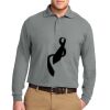 Port Authority Silk Touch Long Sleeve Polo Thumbnail