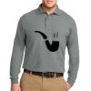 Port Authority Silk Touch Long Sleeve Polo Thumbnail