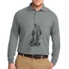 Port Authority Silk Touch Long Sleeve Polo Thumbnail