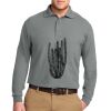 Port Authority Silk Touch Long Sleeve Polo Thumbnail