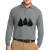Port Authority Silk Touch Long Sleeve Polo Thumbnail