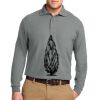Port Authority Silk Touch Long Sleeve Polo Thumbnail