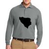 Port Authority Silk Touch Long Sleeve Polo Thumbnail