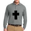 Port Authority Silk Touch Long Sleeve Polo Thumbnail