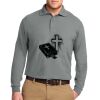 Port Authority Silk Touch Long Sleeve Polo Thumbnail