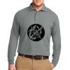 Port Authority Silk Touch Long Sleeve Polo Thumbnail