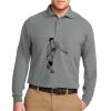 Port Authority Silk Touch Long Sleeve Polo Thumbnail