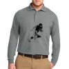 Port Authority Silk Touch Long Sleeve Polo Thumbnail