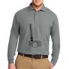 Port Authority Silk Touch Long Sleeve Polo Thumbnail
