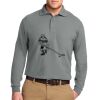 Port Authority Silk Touch Long Sleeve Polo Thumbnail