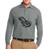 Port Authority Silk Touch Long Sleeve Polo Thumbnail