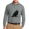 Port Authority Silk Touch Long Sleeve Polo Thumbnail