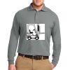 Port Authority Silk Touch Long Sleeve Polo Thumbnail