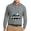 Port Authority Silk Touch Long Sleeve Polo Thumbnail