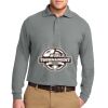 Port Authority Silk Touch Long Sleeve Polo Thumbnail