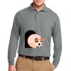 Port Authority Silk Touch Long Sleeve Polo Thumbnail