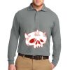 Port Authority Silk Touch Long Sleeve Polo Thumbnail