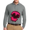 Port Authority Silk Touch Long Sleeve Polo Thumbnail