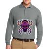 Port Authority Silk Touch Long Sleeve Polo Thumbnail