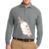 Port Authority Silk Touch Long Sleeve Polo Thumbnail