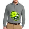 Port Authority Silk Touch Long Sleeve Polo Thumbnail