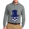 Port Authority Silk Touch Long Sleeve Polo Thumbnail