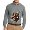Port Authority Silk Touch Long Sleeve Polo Thumbnail