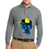 Port Authority Silk Touch Long Sleeve Polo Thumbnail