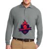 Port Authority Silk Touch Long Sleeve Polo Thumbnail