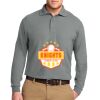 Port Authority Silk Touch Long Sleeve Polo Thumbnail