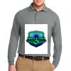 Port Authority Silk Touch Long Sleeve Polo Thumbnail