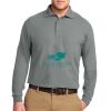 Port Authority Silk Touch Long Sleeve Polo Thumbnail
