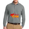 Port Authority Silk Touch Long Sleeve Polo Thumbnail