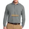 Port Authority Silk Touch Long Sleeve Polo Thumbnail
