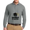 Port Authority Silk Touch Long Sleeve Polo Thumbnail