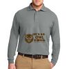 Port Authority Silk Touch Long Sleeve Polo Thumbnail