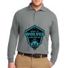 Port Authority Silk Touch Long Sleeve Polo Thumbnail