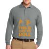 Port Authority Silk Touch Long Sleeve Polo Thumbnail