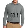 Port Authority Silk Touch Long Sleeve Polo Thumbnail