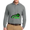 Port Authority Silk Touch Long Sleeve Polo Thumbnail
