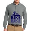Port Authority Silk Touch Long Sleeve Polo Thumbnail