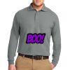 Port Authority Silk Touch Long Sleeve Polo Thumbnail
