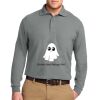 Port Authority Silk Touch Long Sleeve Polo Thumbnail