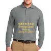 Port Authority Silk Touch Long Sleeve Polo Thumbnail