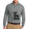 Port Authority Silk Touch Long Sleeve Polo Thumbnail