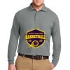 Port Authority Silk Touch Long Sleeve Polo Thumbnail