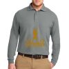Port Authority Silk Touch Long Sleeve Polo Thumbnail