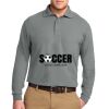 Port Authority Silk Touch Long Sleeve Polo Thumbnail