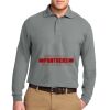 Port Authority Silk Touch Long Sleeve Polo Thumbnail