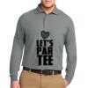 Port Authority Silk Touch Long Sleeve Polo Thumbnail